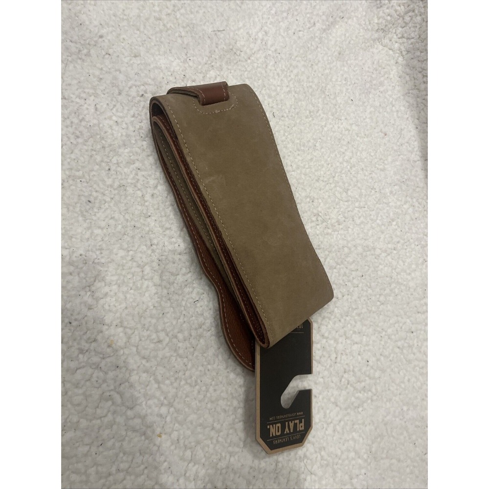 Levy's Leather‎ Bass Guitar Strap-Tan - Brand New - Picture 7 of 7